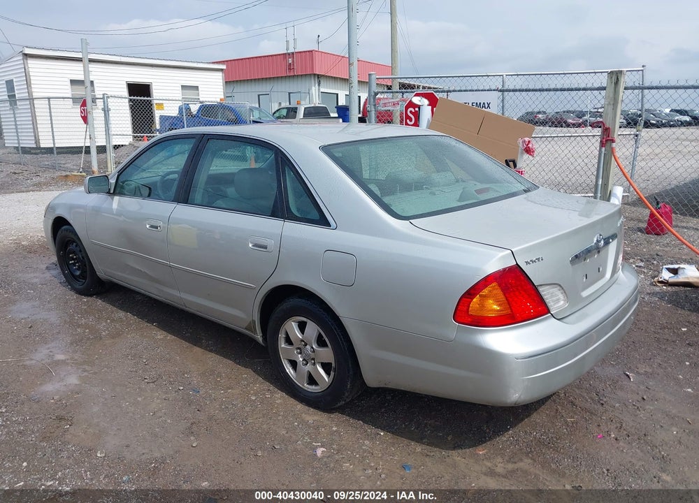 2000 TOYOTA AVALON XL VIN: 4T1BF28B0YU112449