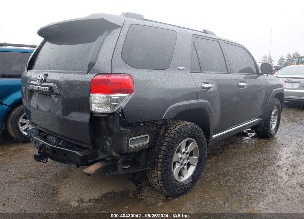 2012 TOYOTA 4RUNNER SR5 VIN: JTEBU5JRXC5089408