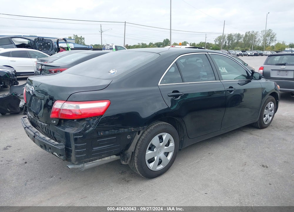 2009 TOYOTA CAMRY LE VIN: 4T4BE46K29R110386