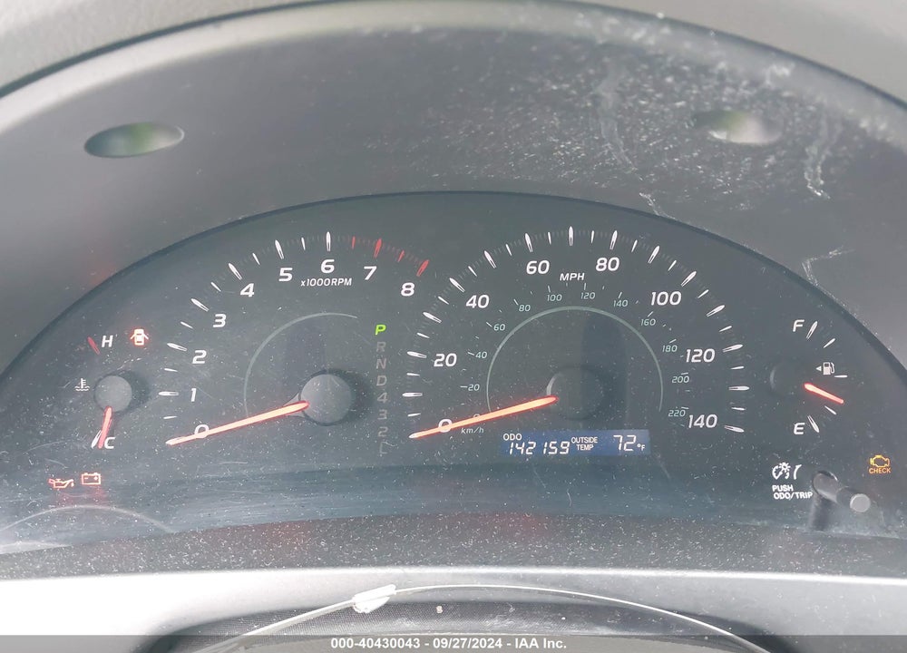 2009 TOYOTA CAMRY LE VIN: 4T4BE46K29R110386