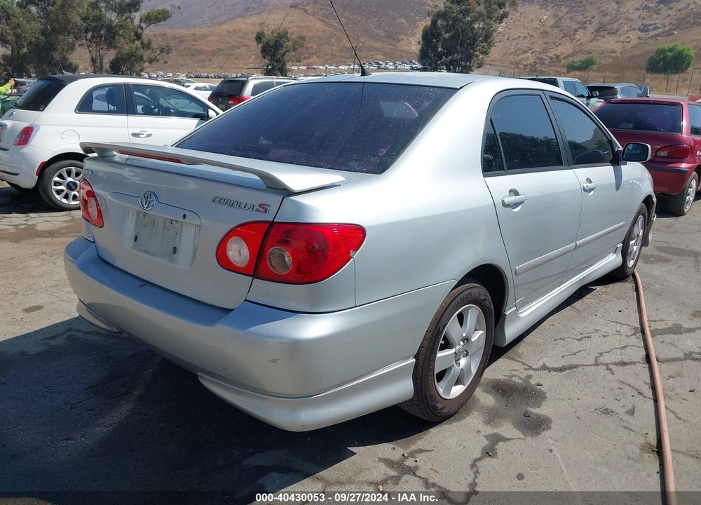 2007 TOYOTA COROLLA S VIN: 2T1BR32E57C728602