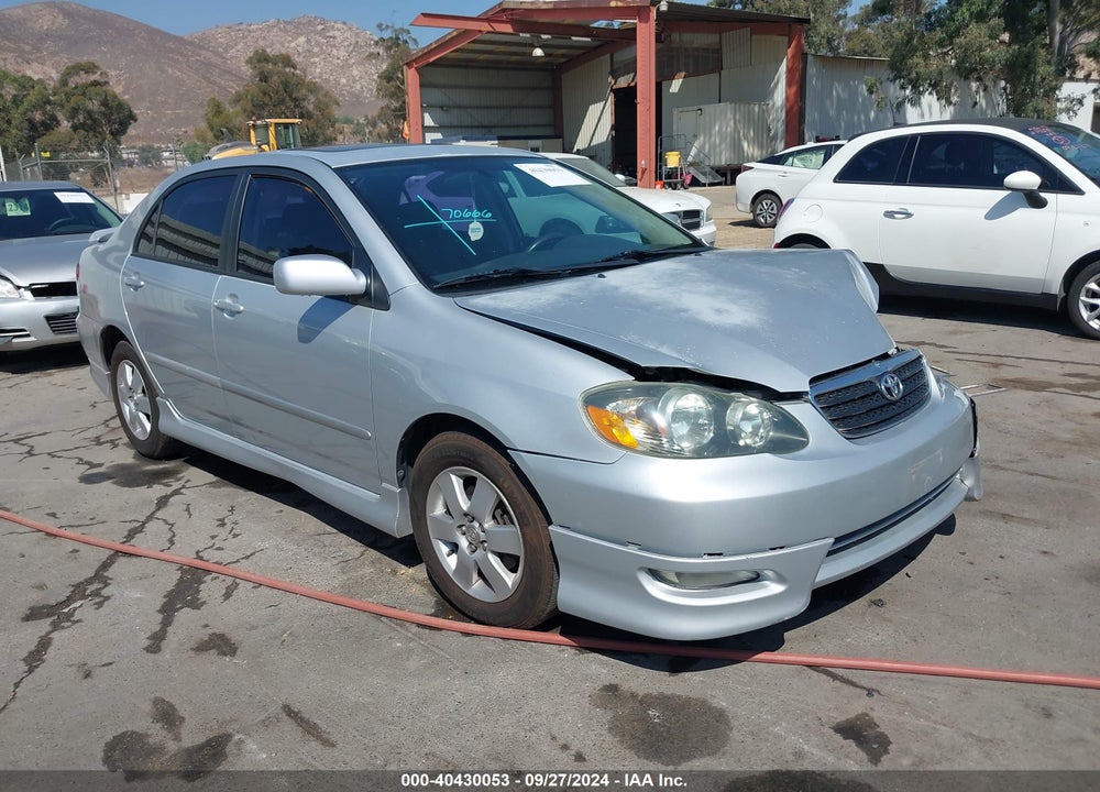 2007 TOYOTA COROLLA S VIN: 2T1BR32E57C728602