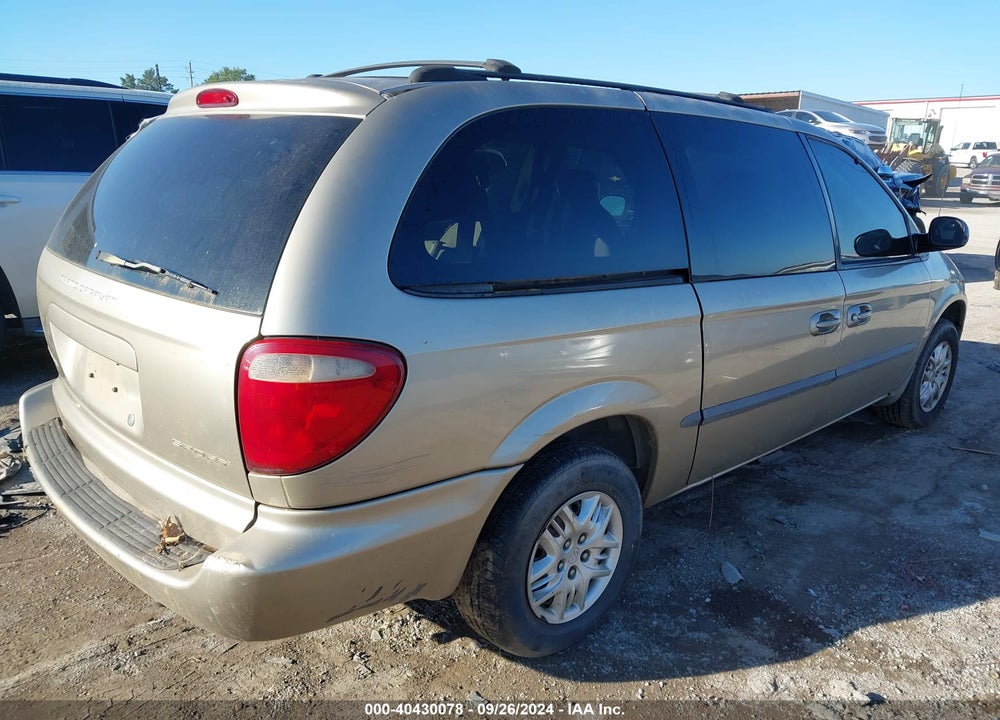 2002 DODGE GRAND CARAVAN SPORT VIN: 2B4GP44342R688645