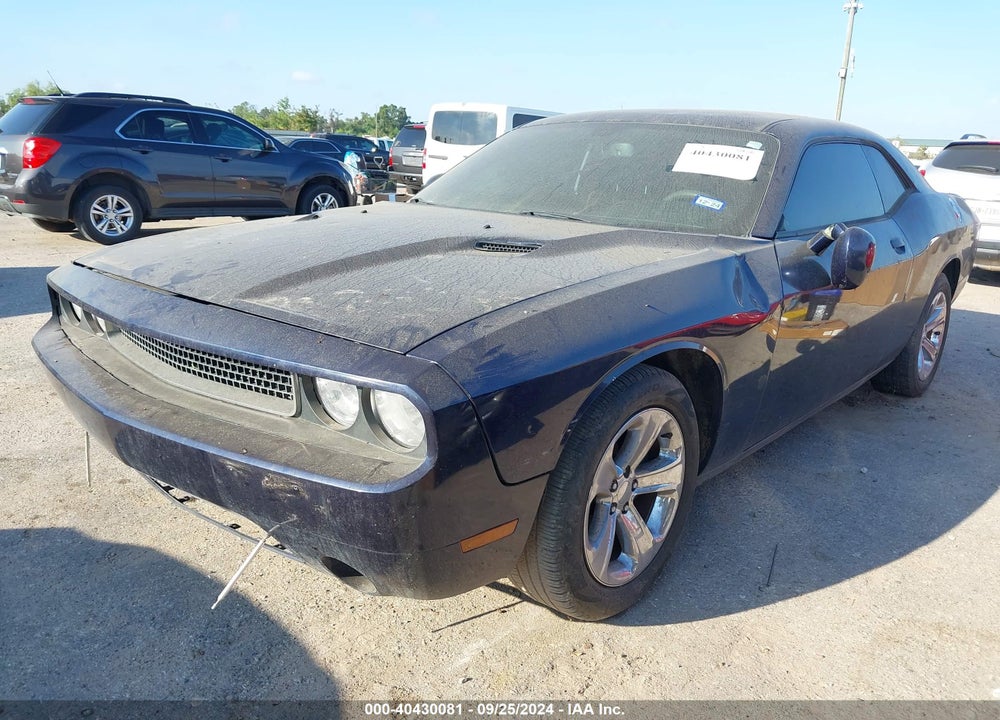 2013 DODGE CHALLENGER SXT VIN: 2C3CDYAG2DH680811