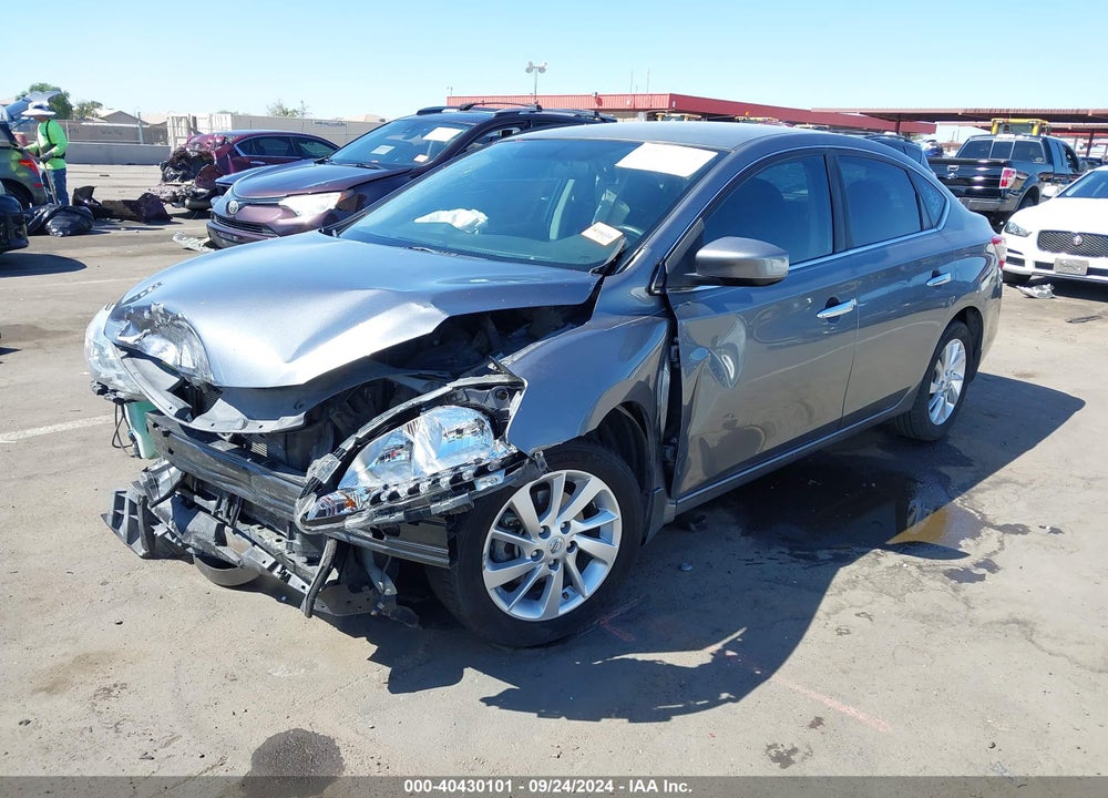 2015 NISSAN SENTRA SV VIN: 3N1AB7AP2FY316360