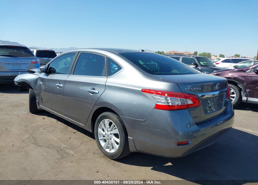 2015 NISSAN SENTRA SV VIN: 3N1AB7AP2FY316360