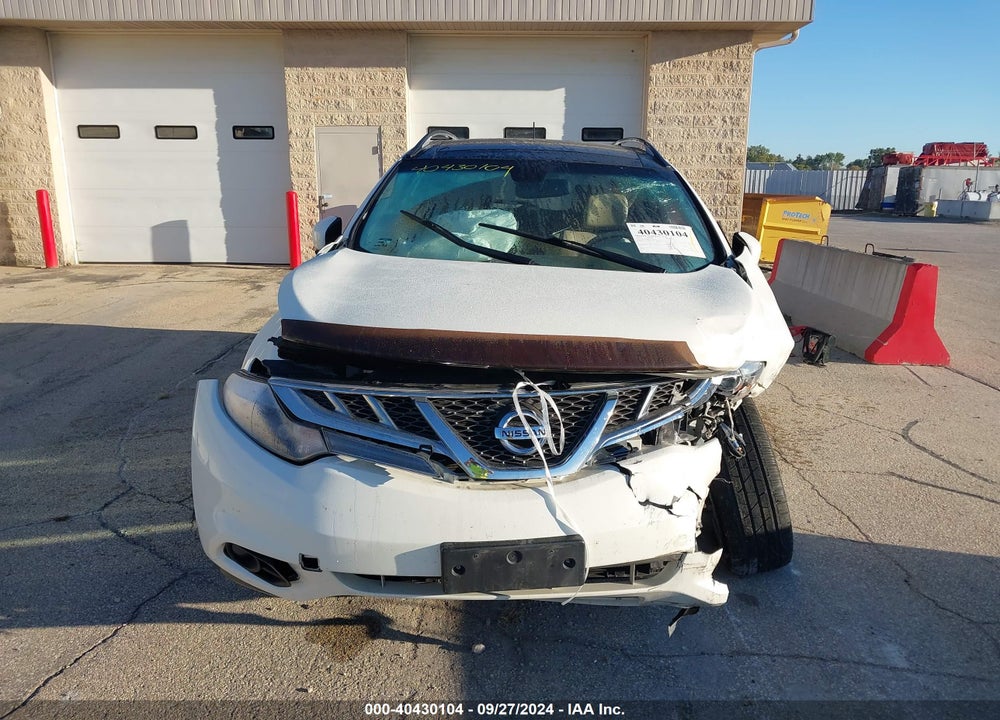 2012 NISSAN MURANO LE VIN: JN8AZ1MW2CW239926