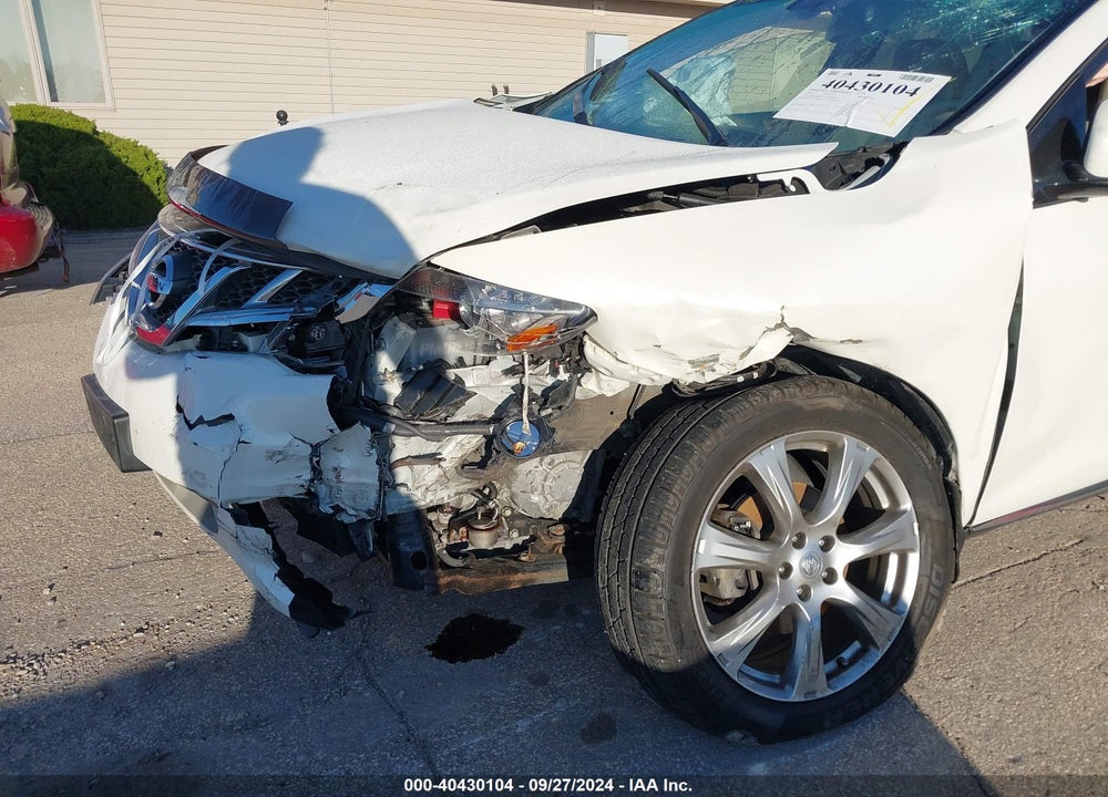 2012 NISSAN MURANO LE VIN: JN8AZ1MW2CW239926