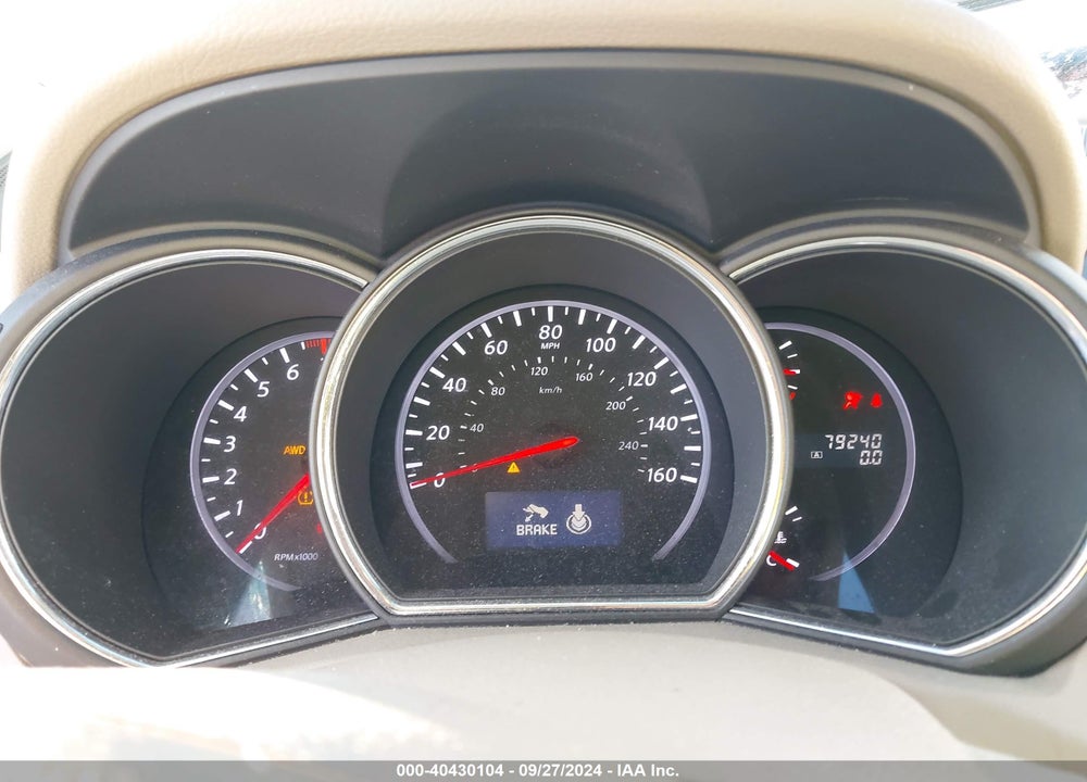 2012 NISSAN MURANO LE VIN: JN8AZ1MW2CW239926