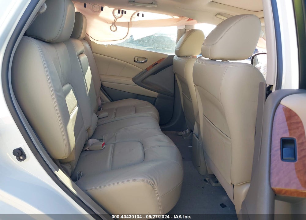 2012 NISSAN MURANO LE VIN: JN8AZ1MW2CW239926