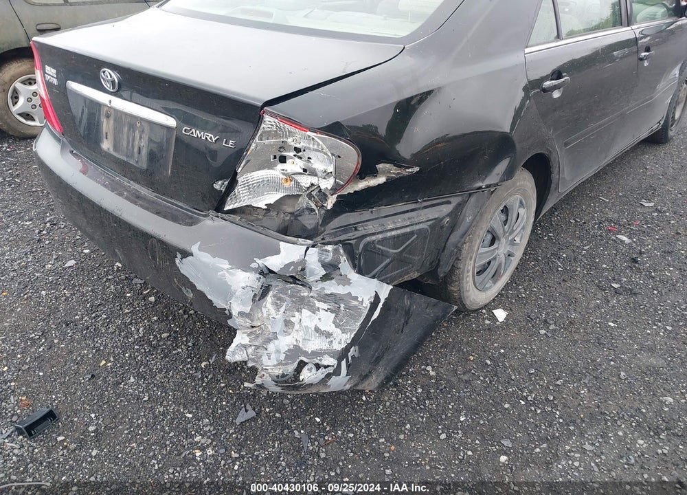 2004 TOYOTA CAMRY LE VIN: 4T1BE32K04U300755