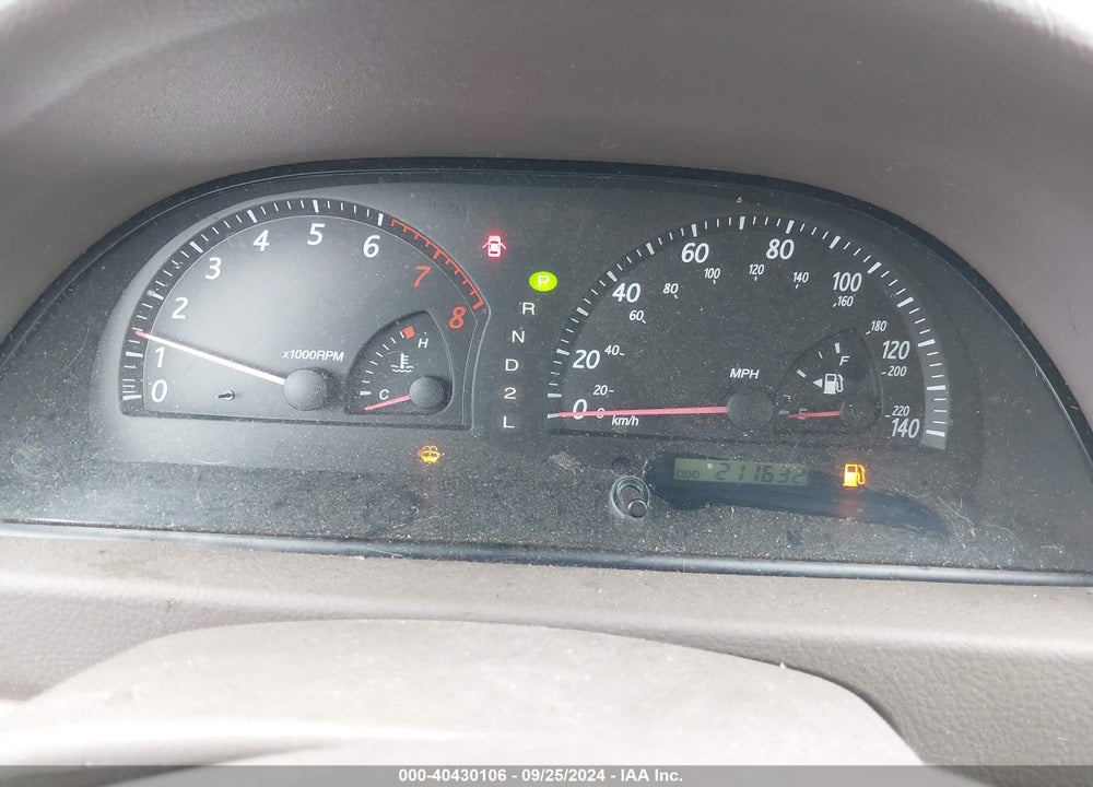2004 TOYOTA CAMRY LE VIN: 4T1BE32K04U300755