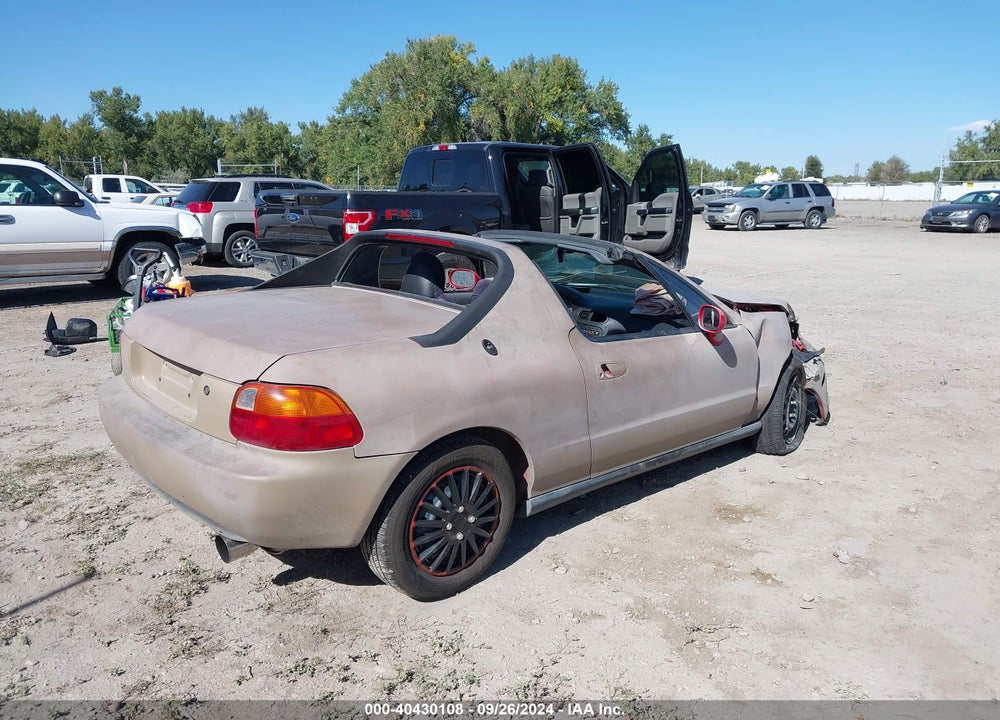 1994 HONDA CIVIC DEL SOL S VIN: JHMEG1141RS003918