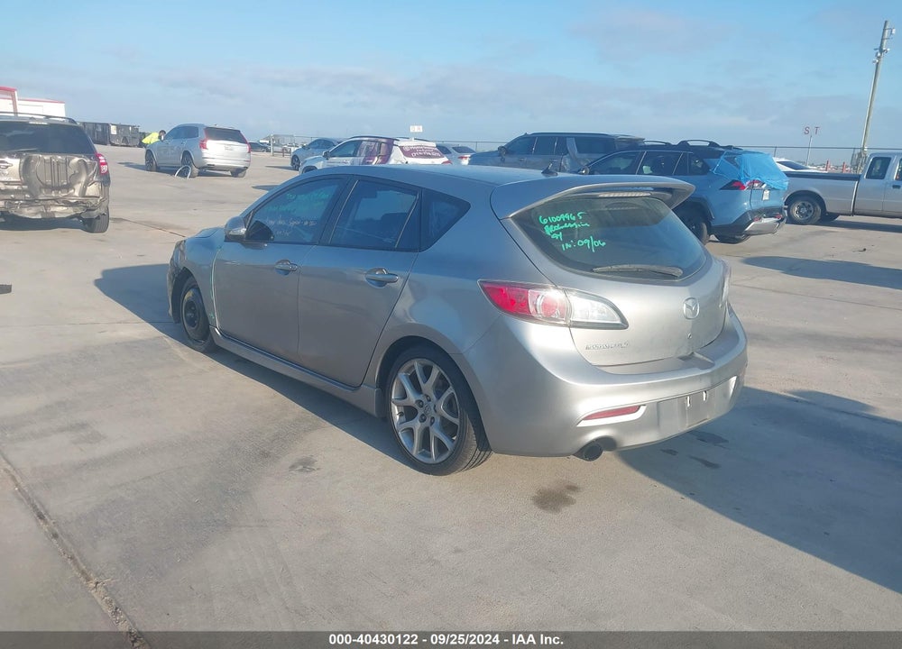 2011 MAZDA SPEED3 SPORT VIN: JM1BL1K31B1355852