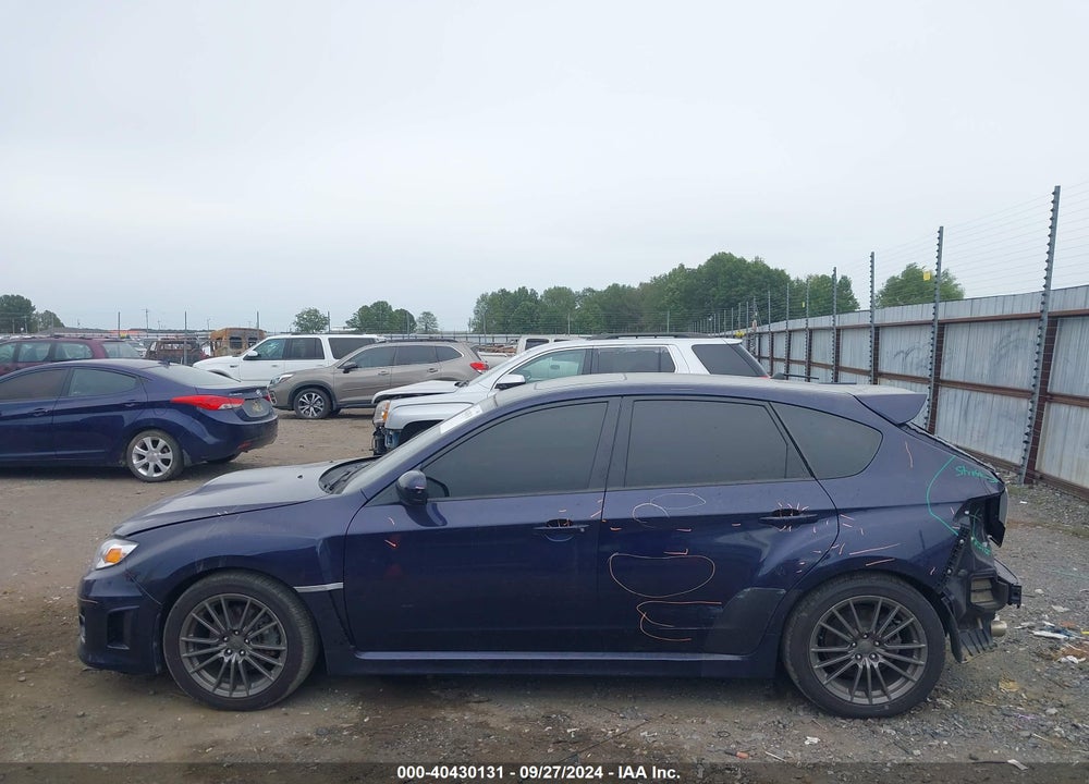 2012 SUBARU IMPREZA WRX LIMITED VIN: JF1GR7E61CG205192
