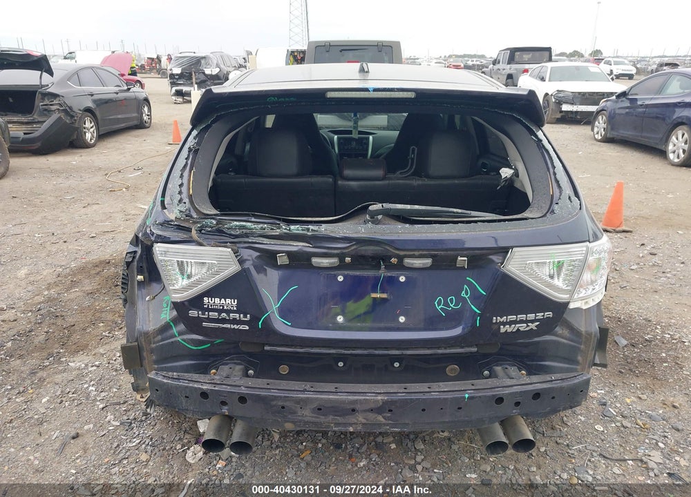 2012 SUBARU IMPREZA WRX LIMITED VIN: JF1GR7E61CG205192