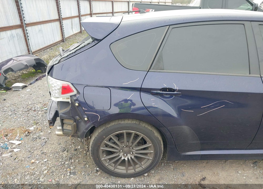 2012 SUBARU IMPREZA WRX LIMITED VIN: JF1GR7E61CG205192