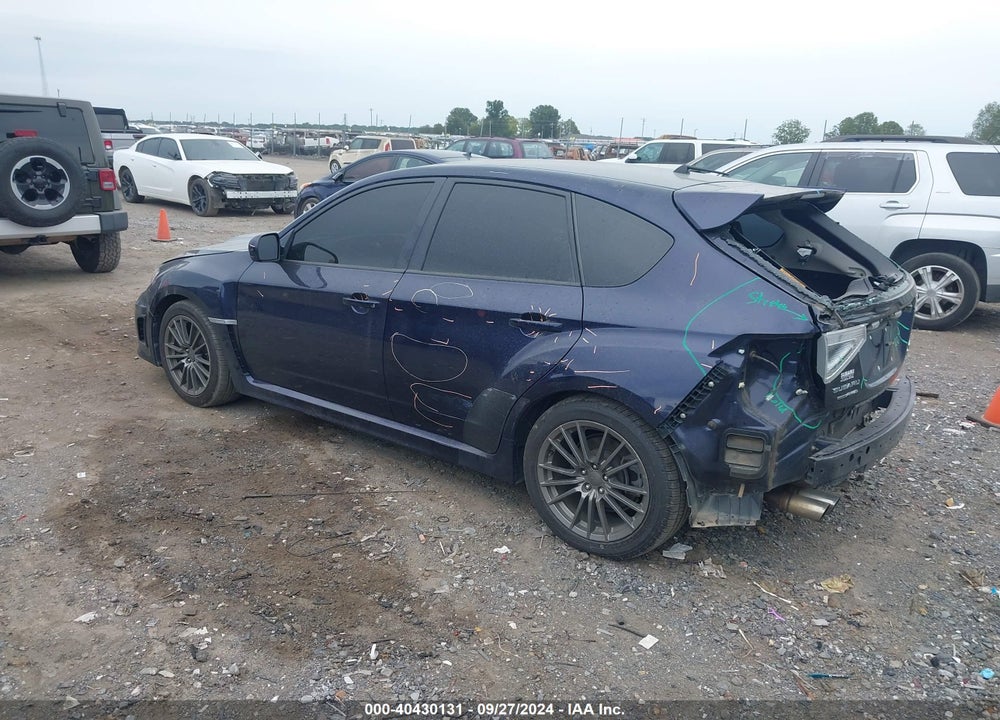 2012 SUBARU IMPREZA WRX LIMITED VIN: JF1GR7E61CG205192