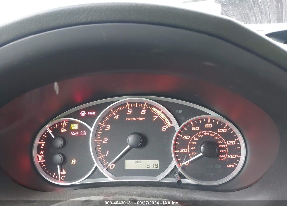 2012 SUBARU IMPREZA WRX LIMITED VIN: JF1GR7E61CG205192