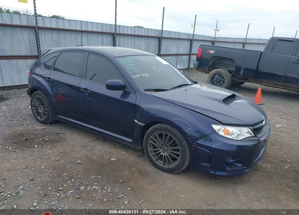 2012 SUBARU IMPREZA WRX LIMITED VIN: JF1GR7E61CG205192