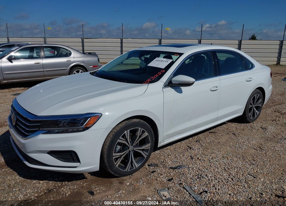 2022 VOLKSWAGEN PASSAT 2.0T SE VIN: 1VWSA7A32NC009034
