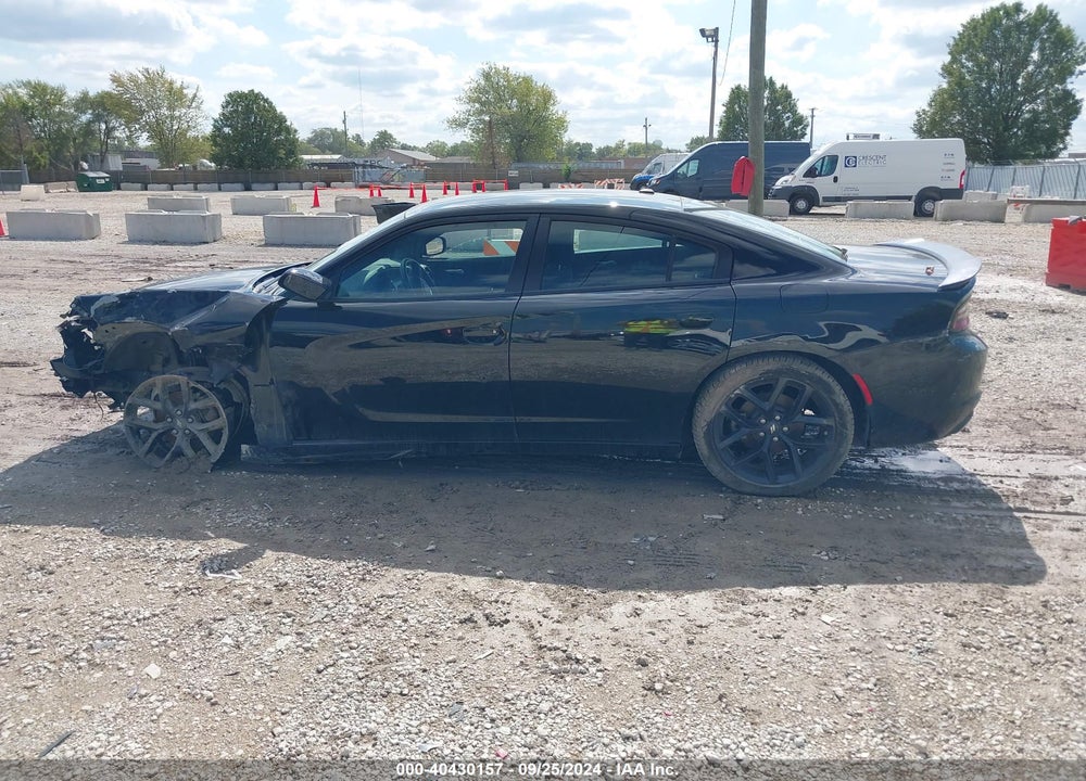 2022 DODGE CHARGER SXT RWD VIN: 2C3CDXBG8NH130054