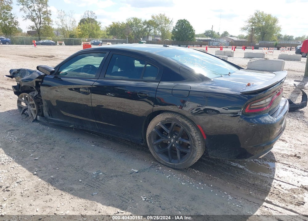 2022 DODGE CHARGER SXT RWD VIN: 2C3CDXBG8NH130054