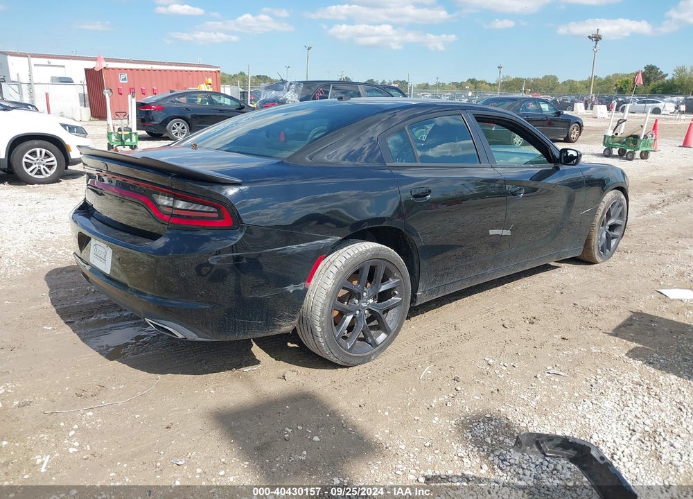 2022 DODGE CHARGER SXT RWD VIN: 2C3CDXBG8NH130054