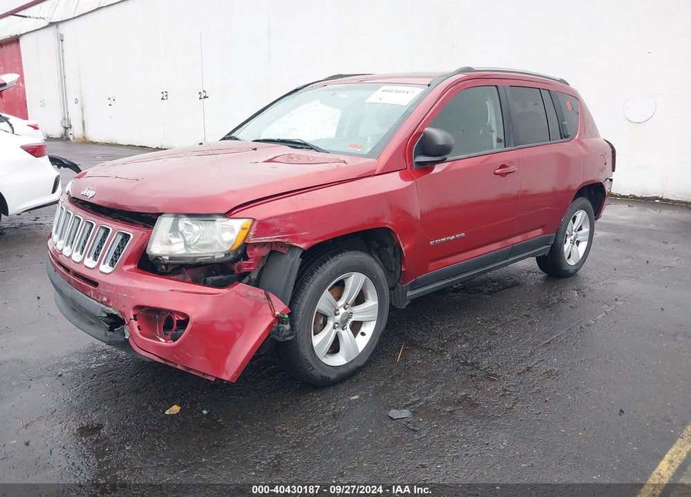 2013 JEEP COMPASS LATITUDE VIN: 1C4NJDEB2DD207508