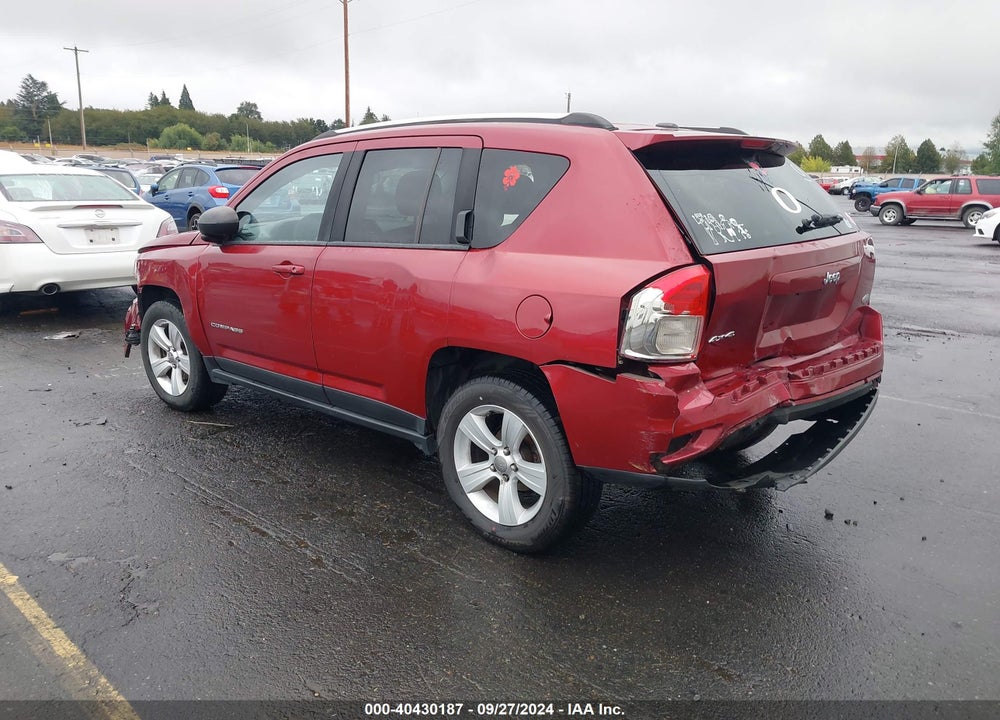 2013 JEEP COMPASS LATITUDE VIN: 1C4NJDEB2DD207508