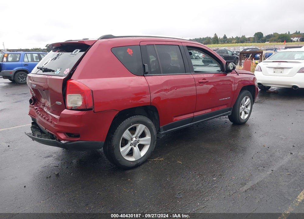 2013 JEEP COMPASS LATITUDE VIN: 1C4NJDEB2DD207508