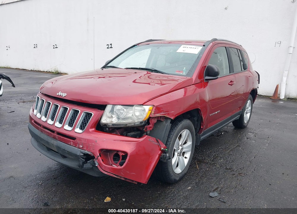 2013 JEEP COMPASS LATITUDE VIN: 1C4NJDEB2DD207508