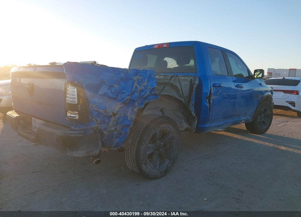 2022 RAM 1500 CLASSIC WARLOCK QUAD CAB 4X2 6'4 BOX VIN: 1C6RR6GG7NS229698