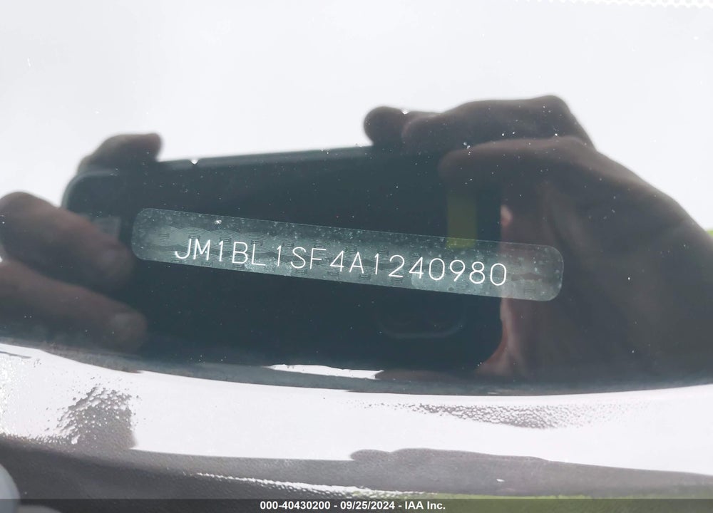 2010 MAZDA 3 I TOURING VIN: JM1BL1SF4A1240980