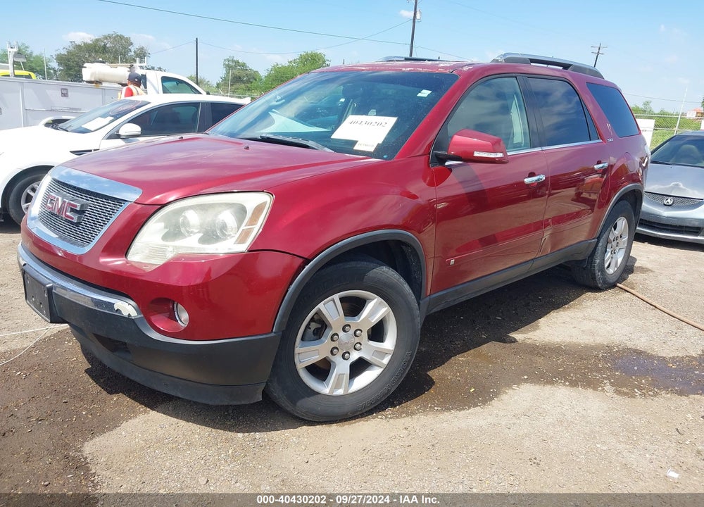 2009 GMC ACADIA SLT-2 VIN: 1GKER33D79J199913