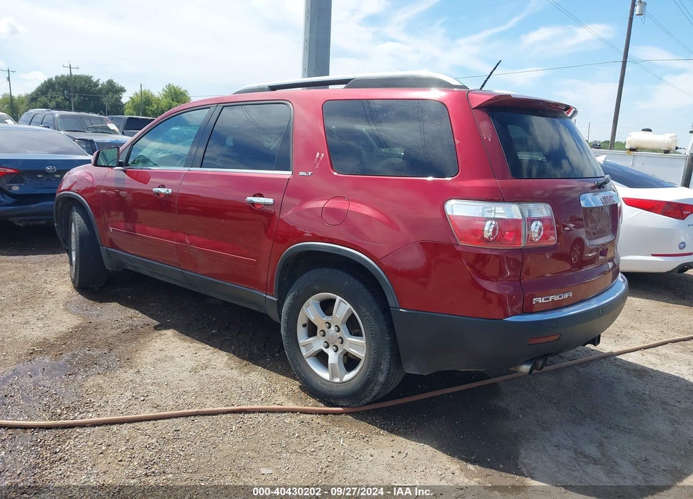 2009 GMC ACADIA SLT-2 VIN: 1GKER33D79J199913