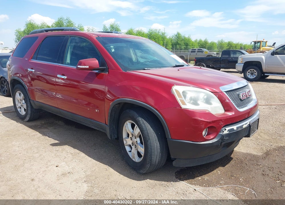 2009 GMC ACADIA SLT-2 VIN: 1GKER33D79J199913