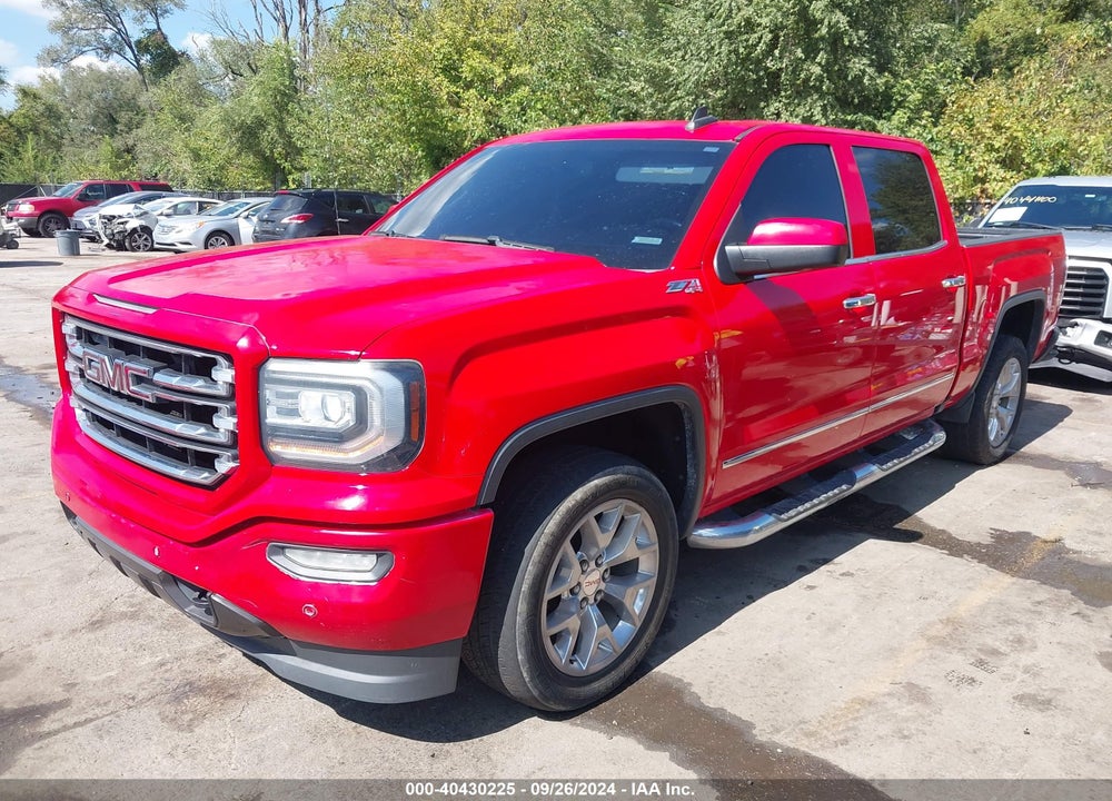 2016 GMC SIERRA 1500 SLT VIN: 3GTU2NEC3GG125172