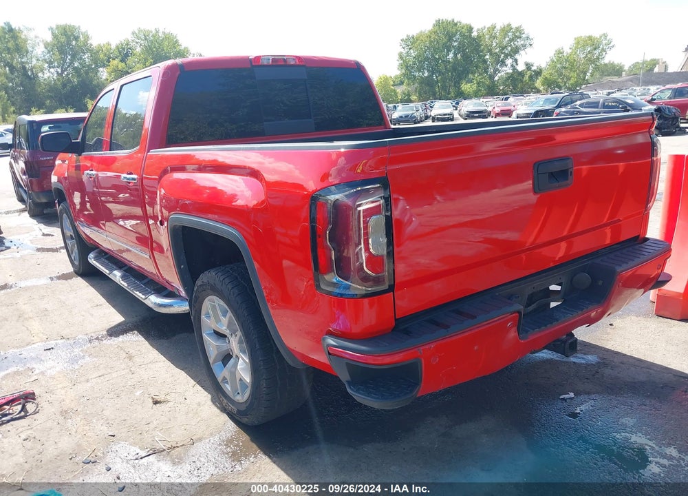 2016 GMC SIERRA 1500 SLT VIN: 3GTU2NEC3GG125172
