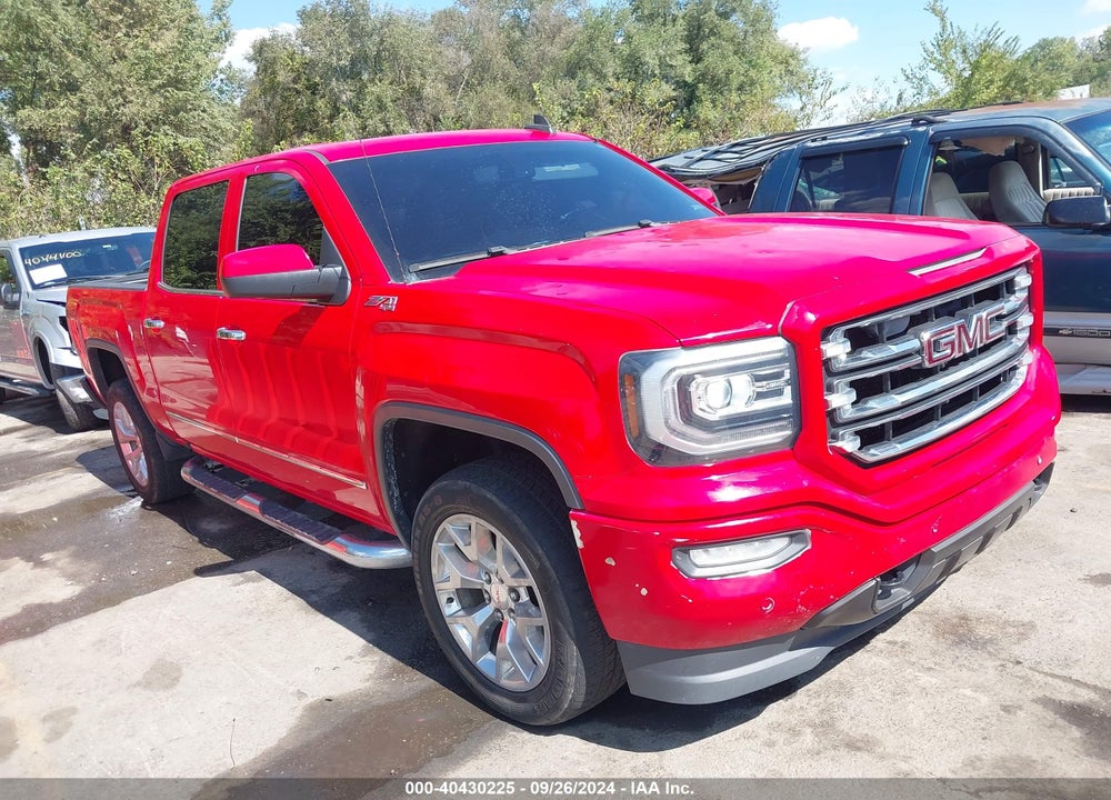 2016 GMC SIERRA 1500 SLT VIN: 3GTU2NEC3GG125172