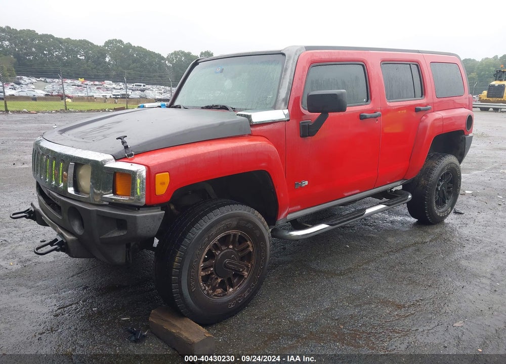 2007 HUMMER H3 SUV VIN: 5GTDN13E578100423