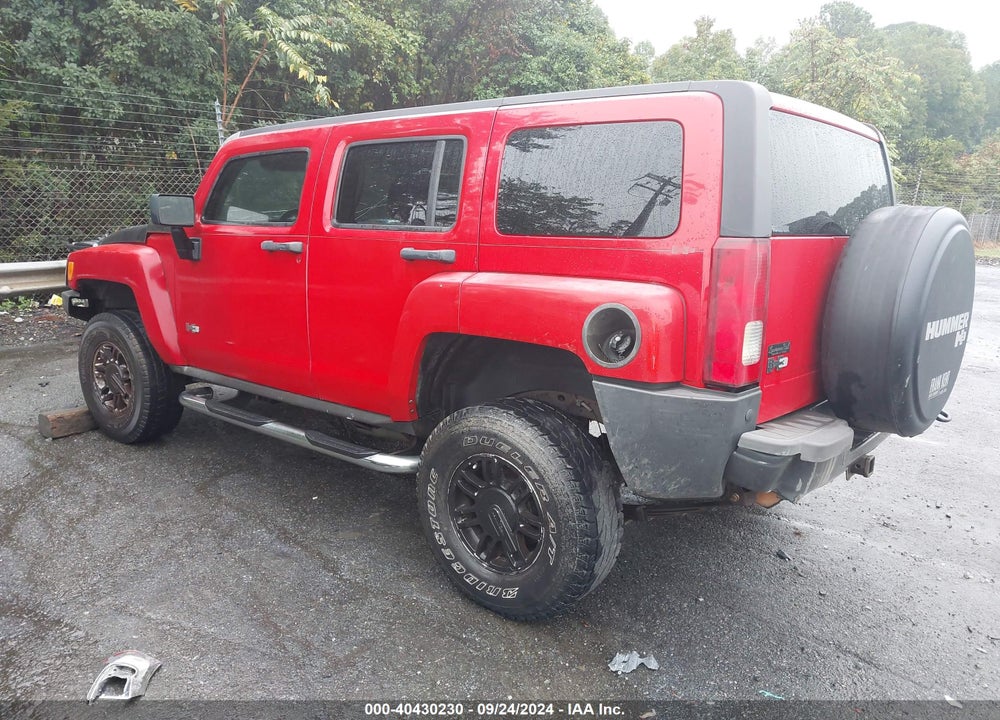 2007 HUMMER H3 SUV VIN: 5GTDN13E578100423