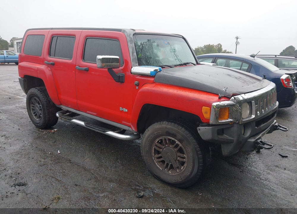 2007 HUMMER H3 SUV VIN: 5GTDN13E578100423
