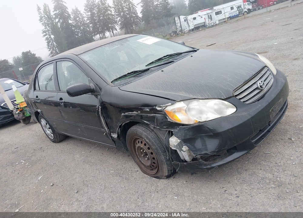 2004 TOYOTA COROLLA LE VIN: JTDBR32E442020867