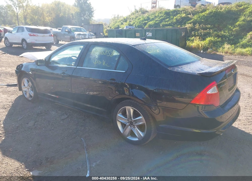 2012 FORD FUSION SPORT VIN: 3FAHP0KC6CR430941