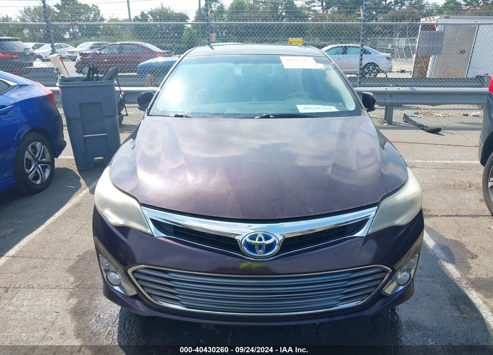 2014 TOYOTA AVALON HYBRID XLE TOURING VIN: 4T1BD1EB1EU022727