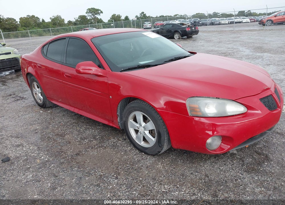 2008 PONTIAC GRAND PRIX VIN: 2G2WP552X81176006