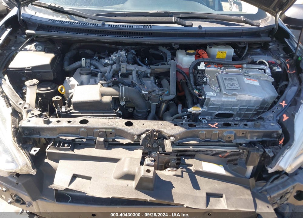 2015 TOYOTA PRIUS C ONE VIN: JTDKDTB38F1101845