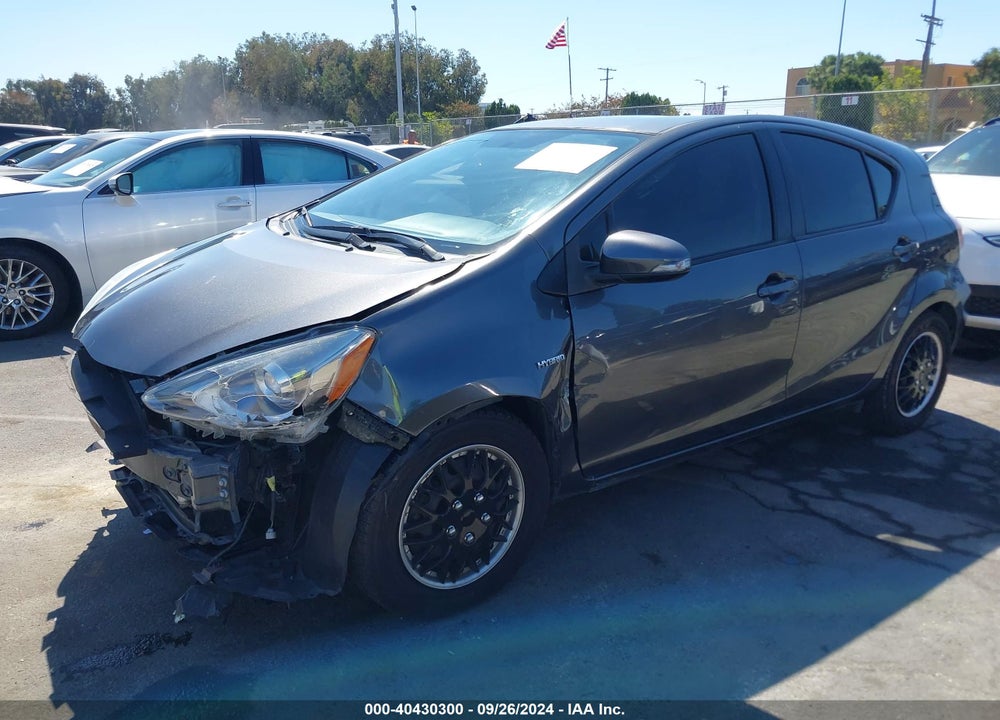 2015 TOYOTA PRIUS C ONE VIN: JTDKDTB38F1101845