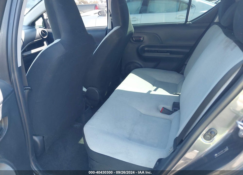 2015 TOYOTA PRIUS C ONE VIN: JTDKDTB38F1101845